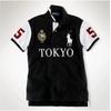 Polo da Uomo GLYDE Ricamo Lettere Manica Corta Sportive Casual Magliette da Uomo