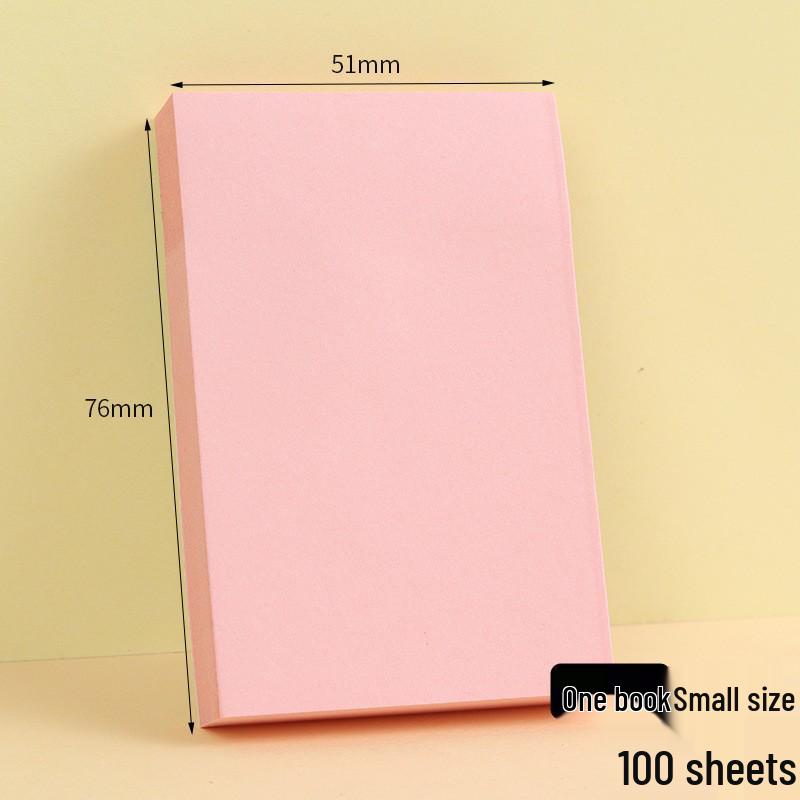 Morandi Color Hand-Tear Sticky Notes: Stylish, High-End Notes for Students