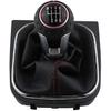 Gear Shift Knob 5/6 Speed Manual Gear Stick Transmission Shift Knob Shifter Compatible with V-W Golf 6 MK6 Jetta V VI 2005 2006 2007-2014 (6 Speed)