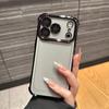 Luxury Electroplate Transparent Phone Case For iPhone 11 12 13 14 15 16 Pro Max Plus Clear Bumper Shockproof Protection Cover