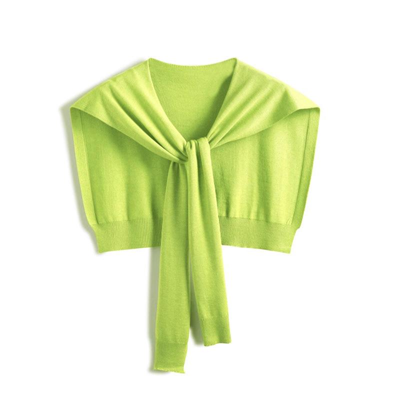 Women's Knit Shawl: Spring/Summer, Air-Conditioned Room Outerwear, Shoulder and Neck Cover, Versatile Design, Widened Scarf Shawl.