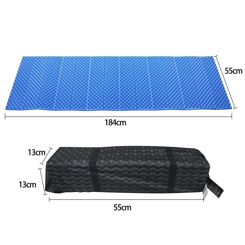 Sutekus Camping Mat, Leisure Mat, Sleeping Bag Mat, Suitable for Sleeping in the Car, Heat Retention & Insulation Coating, Ultra Lightweight,