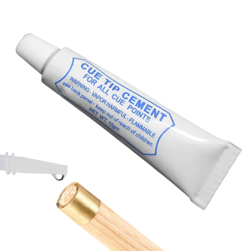 Billiard Cue Tip Glue Billiard Cue Repair Pool Billiard Pool Cue Tip Repair & Accessory Increase Friction Cue Tip Repair Tool