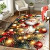 1Pc Christmas Santa Claus Decorations Rug Office Carpet Indoor Outdoor Doormat Nonslip Soft Living Room Christmas Halloween Gift D922250