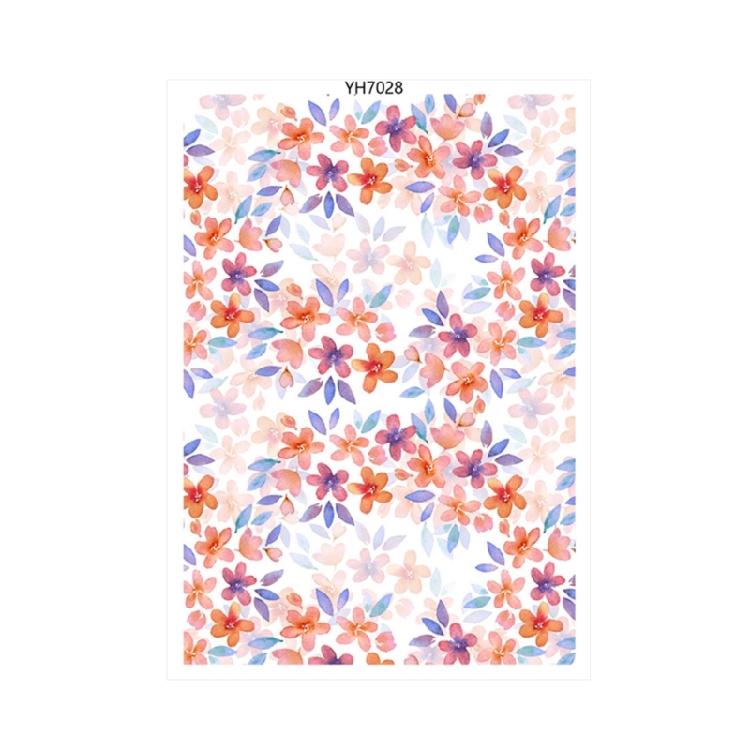 Clay Transfer Paper Water Soluble Clay Transfer Paper, Flower Leaf Butterfly Clay Transfer Sheets for Jewelry Making