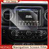 Tempered Glass Car GPS Navigation Screen Film LCD Screen Protective Film Trim for Jeep Compass 2017- Wrangler