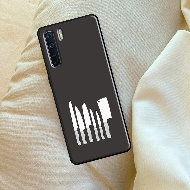 Baking Cook Chef Case For Oppo A98 A78 A18 A38 A58 A5 A6 Pro A54 A74 A94 A17 A57 A80 A60 A40 A96 A76 A16 A15