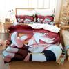 Neues Code Realize Guardian of Rebirth Bettwäscheset Cartoon Anime dreiteiliges Set Erwachsener Kind Schlafzimmer Bettbezugsets 3D Kawaii
