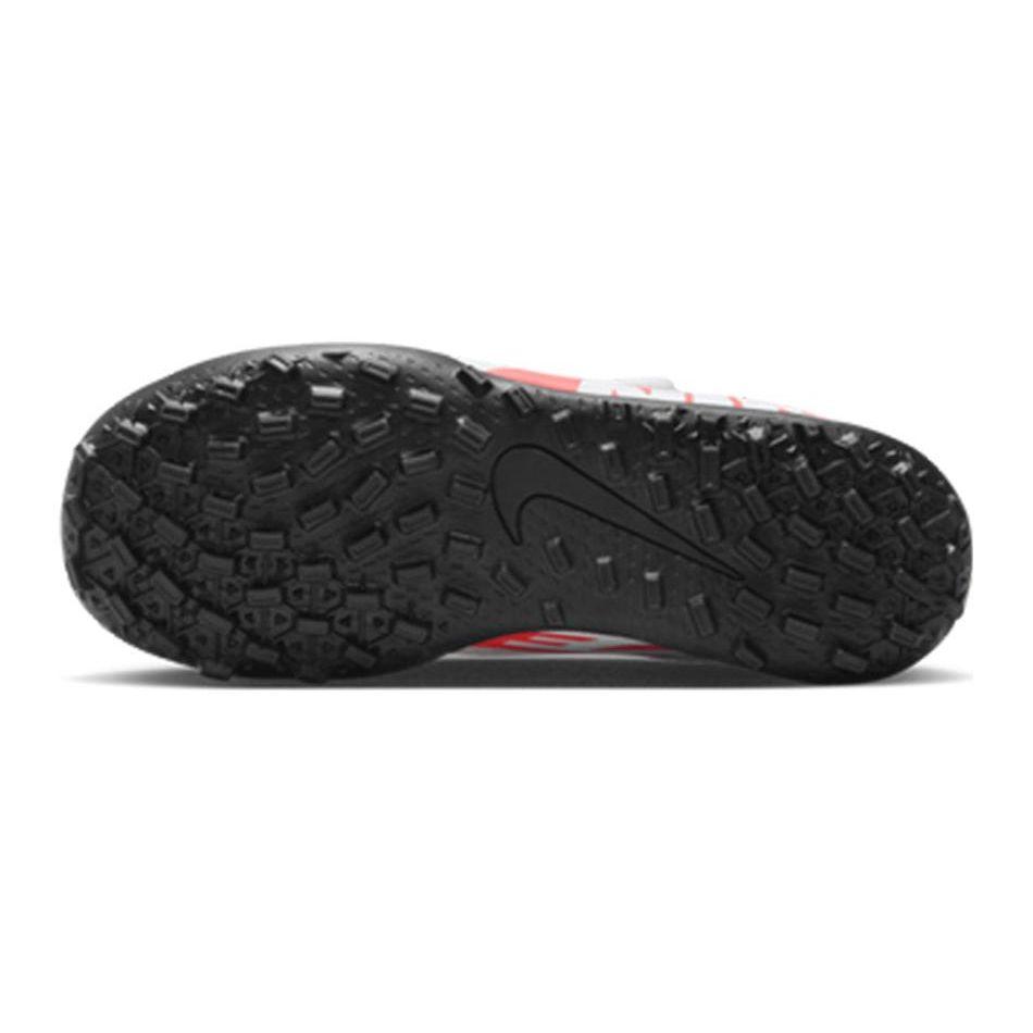 Nike Sports Artificial Turf Non-Slip Durable Low-Top Soccer Shoes Bright Red Kids Soccer Shoes DJ5966-600