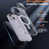 Coque de téléphone - WENZYLIQUOX - iPhone 13 (6,1) - MagSafe aimantée - Verre trempé &amp; protège-caméra - Bumper TPU