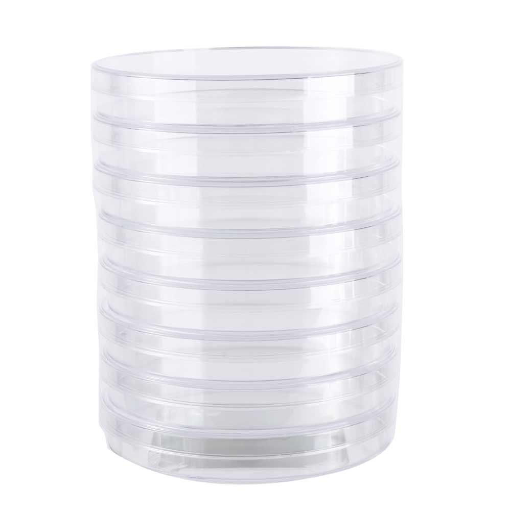 Lids Transparent Plastic Bacteria Culture Dish Clear Petri Dish Petri Dishes Sterile Petri Dishes