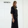 MO&Co. NOIR Embellished Denim Shirt