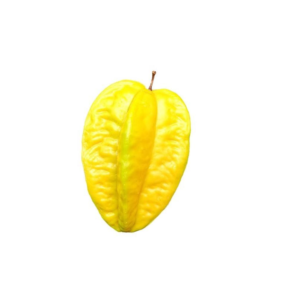 Fake Carambola Artificial Starfruit Decorations Simulation Carambola Fruit Starfruit Fake Fruit Model Cognitive Toy