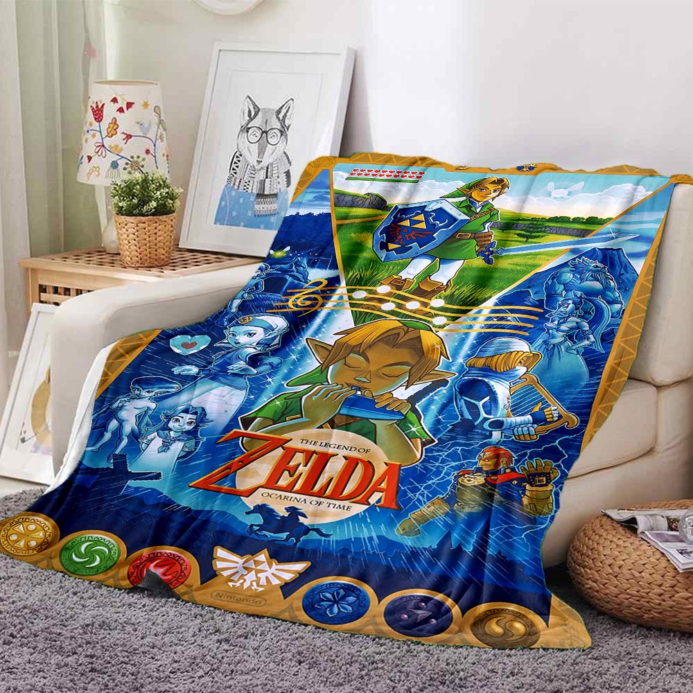 1pc Shiny Shield Fantasy Artwork flannel Blanket for Super Soft Cute Comfort Blanket for Travel Bedding Couch Sofa Blanket Y82549