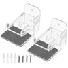 2pcs Wall Mount Holder for NS2 Console Clear Acrylic Stand with Controller Storage Rack Bracket Gaming Accessory