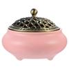 1Pcs Ceramic Incense Burner Handcrafted Home Aromatherapy Decoration Multi Functional Incense Holder for Living Room Bedroom