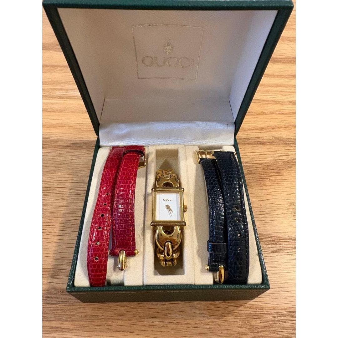 Used GUCCI ladies watch 1800L change belt