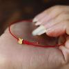 Midautumn Festival Bunnies Hand-woven Red String Rabbit Bracelet Gift for Lover