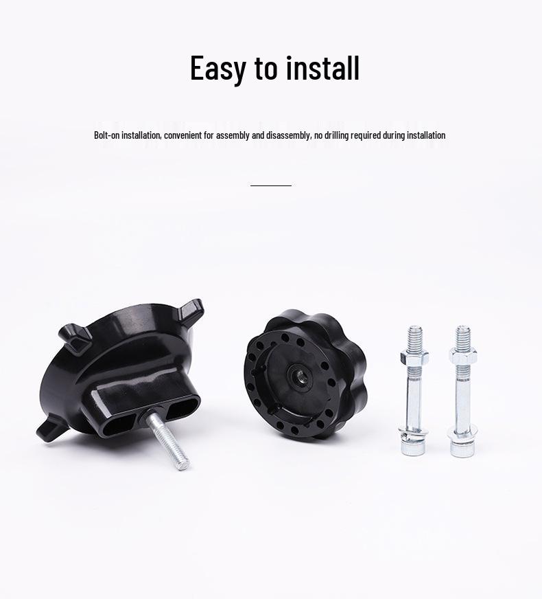 Plastic Oil Drum Fixing Rack with Universal Base