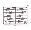 Armi Militari Figure di Motociclette Blocchi da Costruzione Accessori Bazooka Struttura di Trasporto Fucile Fucile da Cecchino Giocattoli Compatibili K050