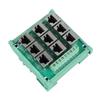 9 Way Bus Board Stable Transmission Highly Efficient Compact Design Terminal Block Breakout Board