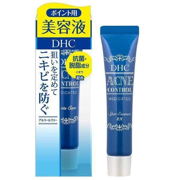 DHC Medicated Acne Control Fresh Foaming Wash 130g  Fresh Facial Lotion 160ml  Spot Essence EX 15g