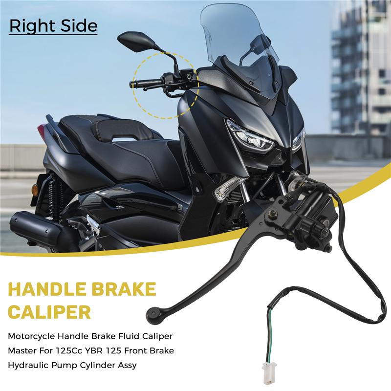 Motorcycle Handle Brake Fluid Caliper Master For 125Cc YBR 125 Front Brake Hydraulic Pump Cylinder Assy