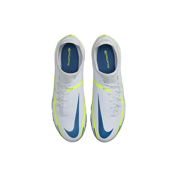 Nike Phantom GT2 Academy DF TF Rasenfußballschuhe Unisex Fußballschuhe Weiß Blau Grün DC0802-054
