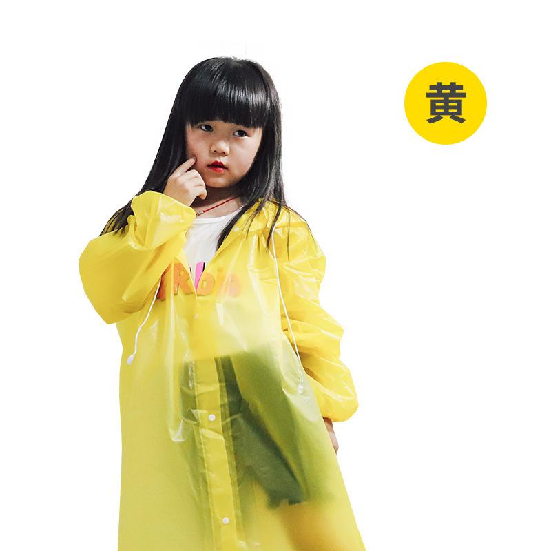 Children's raincoats, kindergarten primary school students EVA non-disposable poncho, rainstorm-proof full body set, raincoat price