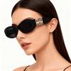 Ochelari de Soare Moderni de Lux min min Modă Pentru Femei și Bărbați Designer Formă Ovală Unisex Ochelari de Soare Brand Nuanțe UV400