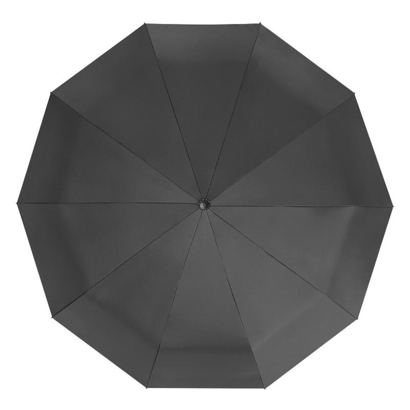 Automatic Ten-Rib Double Umbrella with UV Protection – Suitable for Sun and Rain