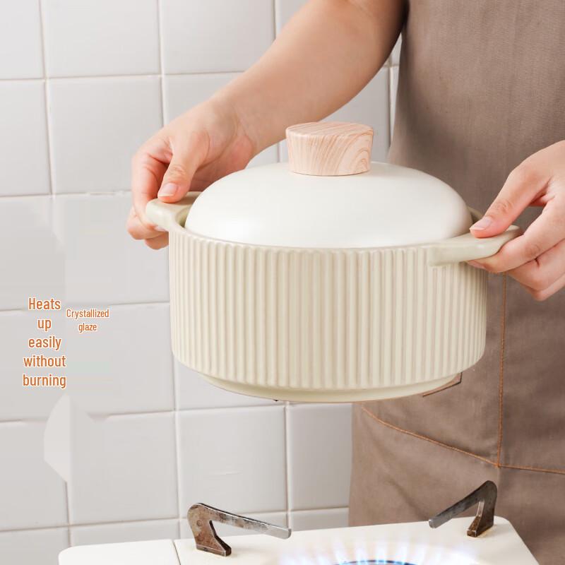 SuLe High-Temperature Resistant Ceramic Soup Pot