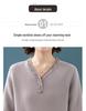 Mom's Velvet-Enhanced Winter Sweater: Warm, Stylish Base Layer for Middle-Aged & Elderly Women