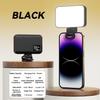 Iphone Samsung Ipad Telefon Dizüstü Bilgisayar Fotoğraf Video Fotoğrafçılık İçin LED Selfie Halka Işığı Klipsli Flaş Dolgu Lambası
