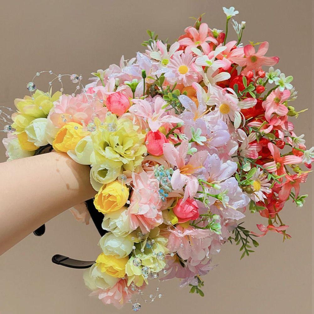 Hair Hoop Quanzhou Head-pinned Flower Cloth Chinese Style Headwear  Ladies/Girls