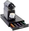 Amazon Basics Nespresso Original Line Coffee Pod Storage Drawer Holder, Black, Holds 50 Capsules