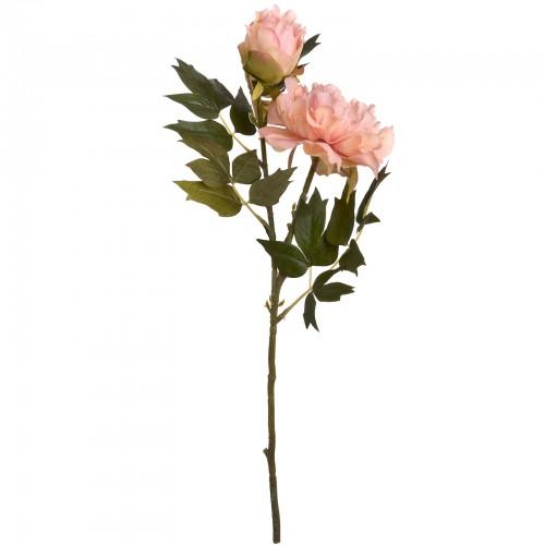 Hill Interiors Kunstig mote Peony Spray