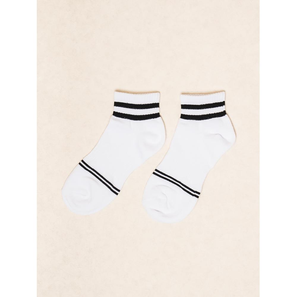 DaiSo Women S Running Short SockS White
