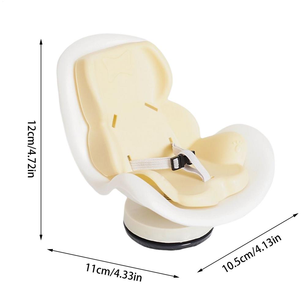 Car Air Vent Decoration 10-20cm Doll Seat Shape Clip Interior Decor for Minivan Sedan Truck Commuting Travel Family Outings