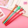 15Pcs Back to School Season Cute Bow Decorated Christmas Tree Decorative Pen, Trendy Student Stationery with Adorable Christmas Tree Topper, Smooth Wr