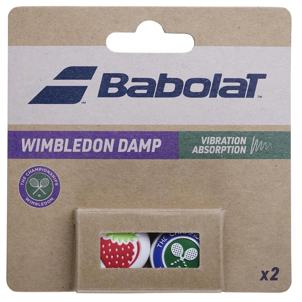 Babolat Tenisové příslušenství WIMBLEDON VIBRACNÍ TLUMIČ 2ks Vibracní tlumiče Wimbledon 2024 700129