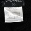 Chanel Black 99A P14413V00672 Mid-gauge Rib Knit Tops 38 blackUsed