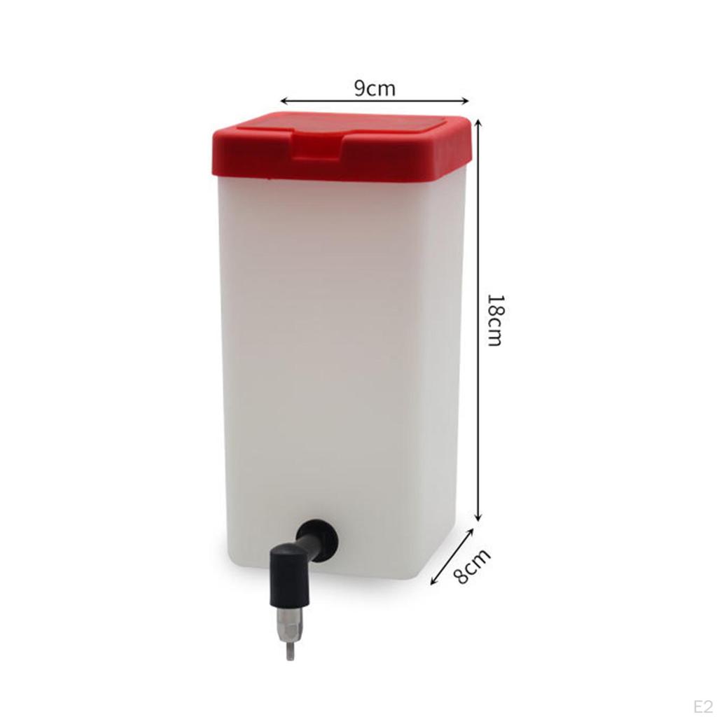 Automatic Drinker Dispenser Drinking Bottle No Leaking Hanging Water for Small Animal