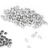 100pcs Silver & Gold Crystal Rivets Metal Material Double Cap Rivets  DIY Leather Craft