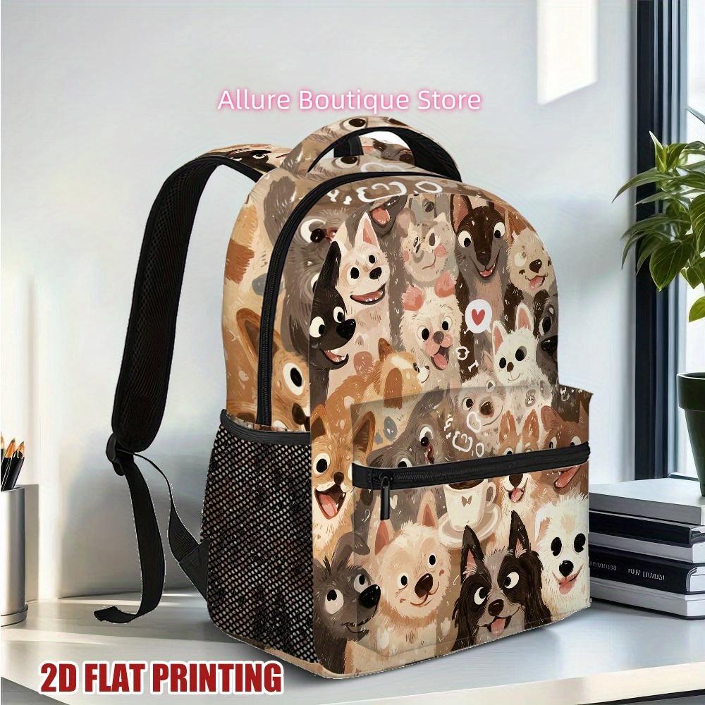 1 st Hond Feest Brouw Rugzak, Elegant en Eenvoudig Ontwerp, Perfect voor Werk en Weekendtrips, voor Tiener