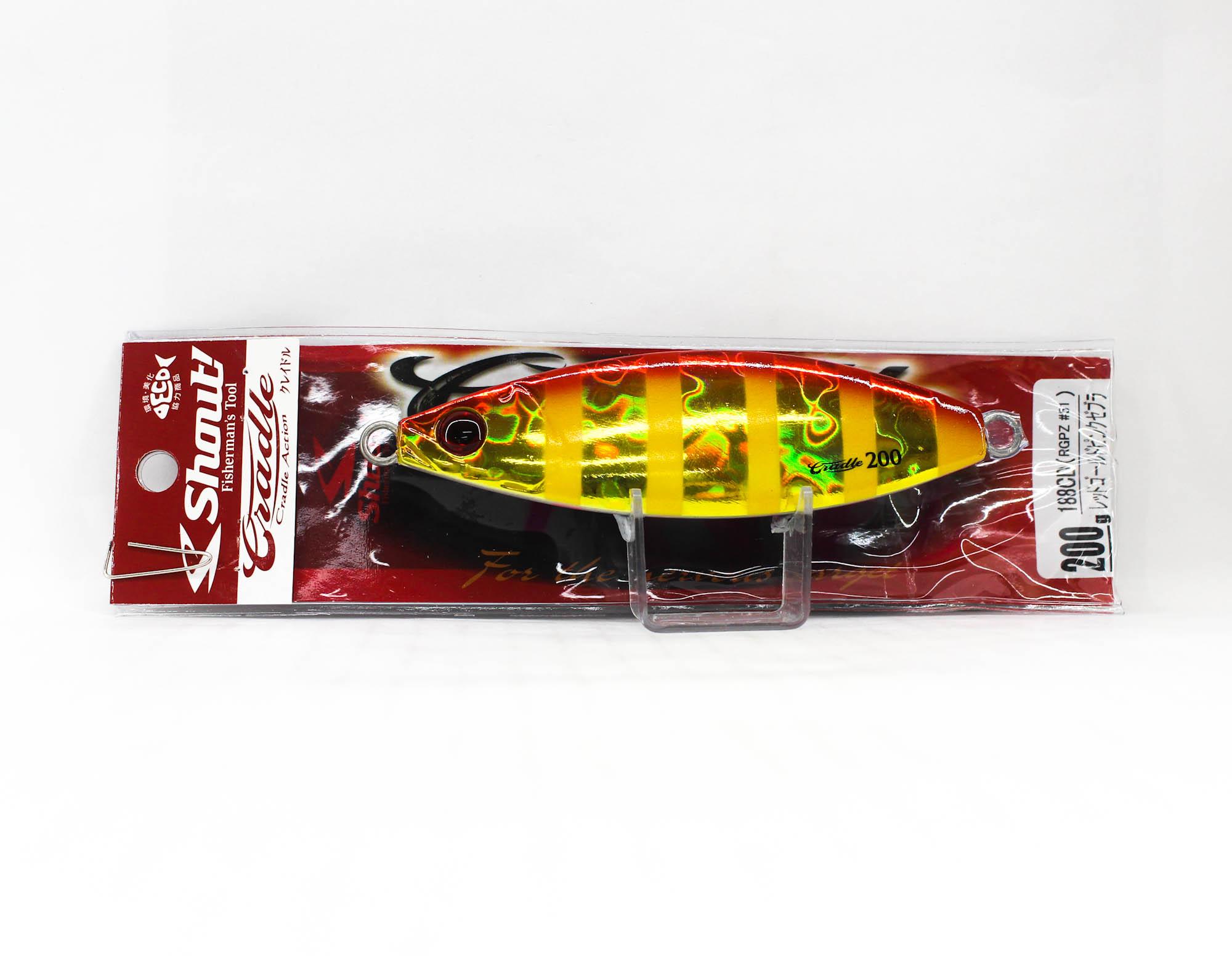 

Shout 188-CD Metal Jig Cradle Slow Fall 200 grams RGPZ (2769)