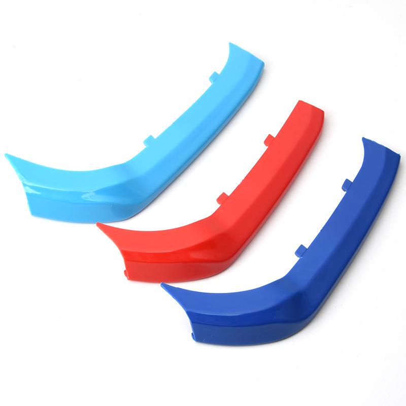 BMW 1 Series 15-19 Hatchback Tricolor Grille Buckle for 9-Bar F20/F21