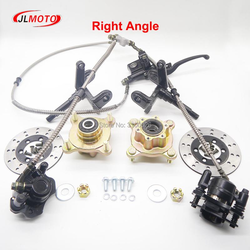 1 КОМПЛЕКТ Поворотный кулак со ступицей колеса 130 мм Дисковый тормоз Подходит для квадроцикла 250cc 150cc электрического UTV Багги Квадроцикла Запчасти