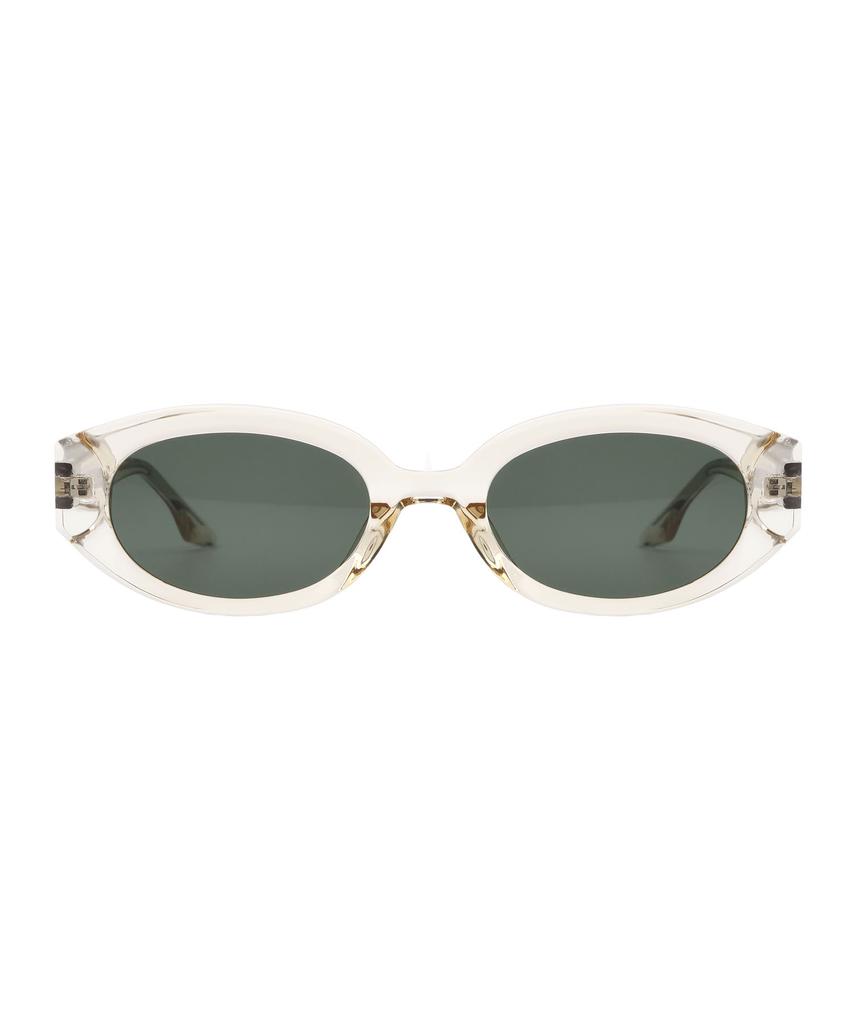 Oateu Eho Beige Crystal Sunglasses