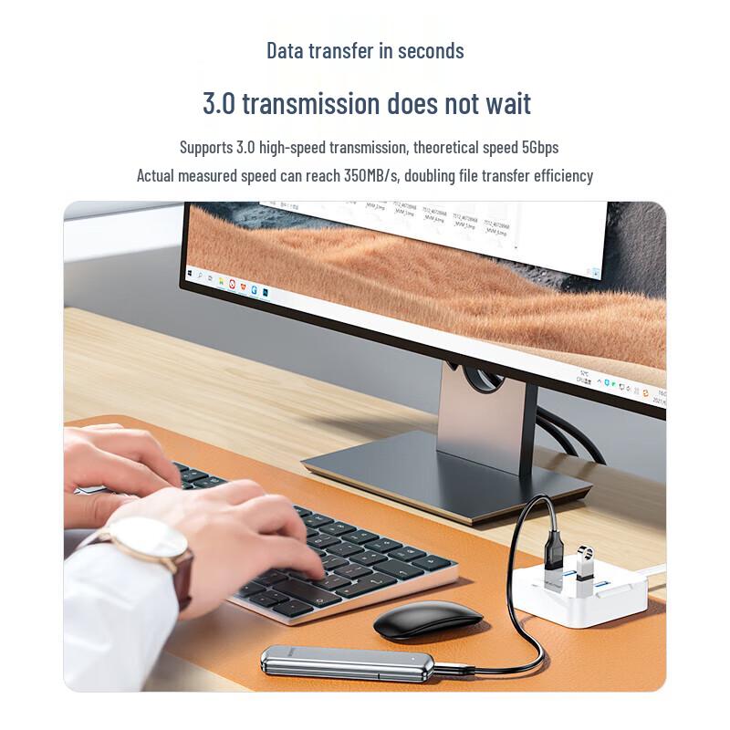 Shanze USB 3.0 4-Port High-Speed Hub